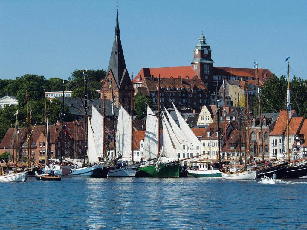 Ferienwohnung Viola Glücksburg Buitenkant foto